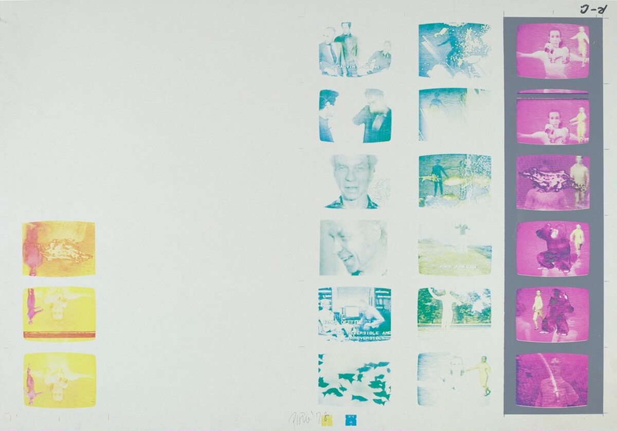 Untitled (Merce) by Nam June Paik