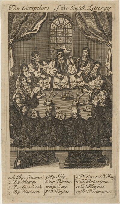 The Compilers of the English Liturgy