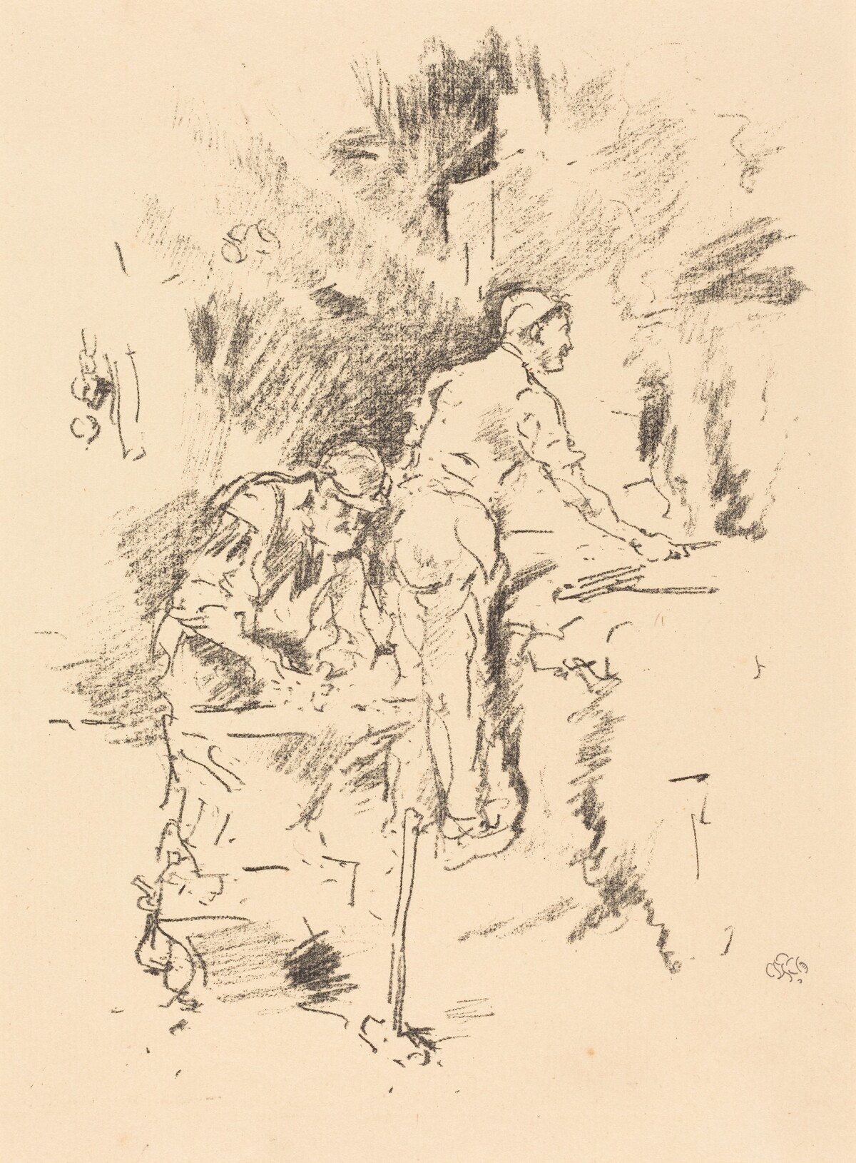 Father and Son by James McNeill Whistler