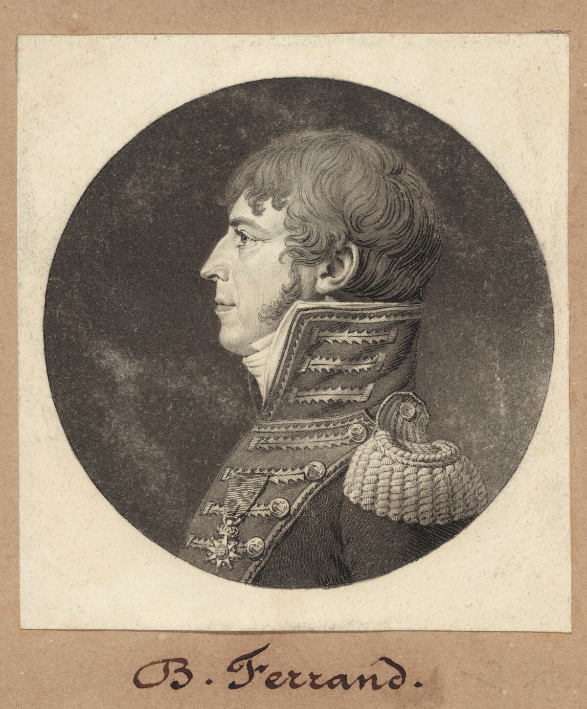 B. Ferrand by Charles B. J. Févret de Saint-Mémin