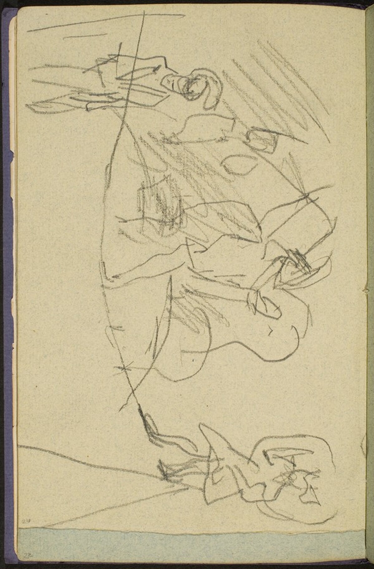 Seiltänzer (Tightrope) [p. 26] by Max Beckmann