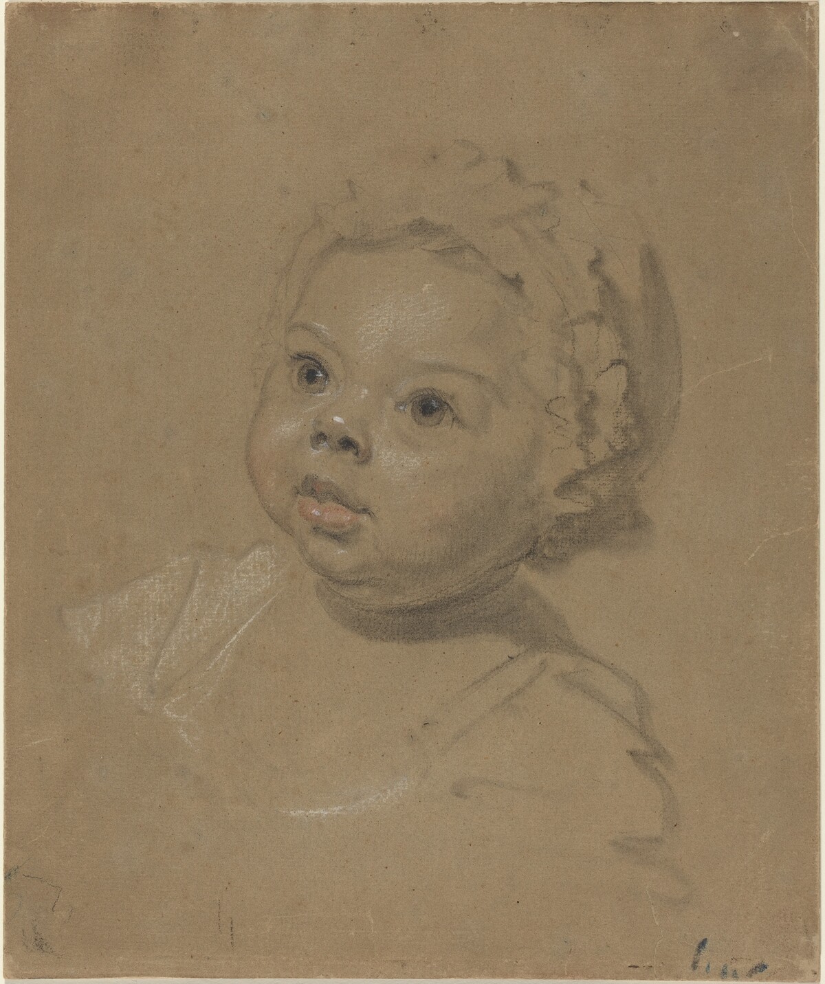 Head of a Child by British 18th Century