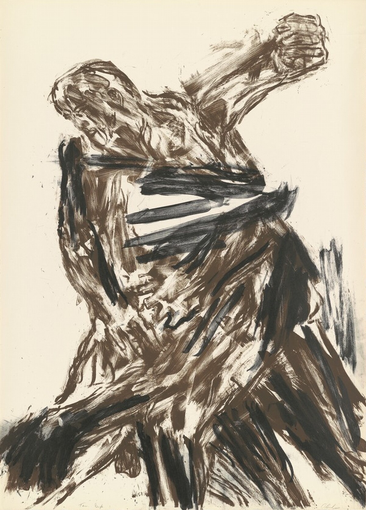 Struggle by Leon Golub