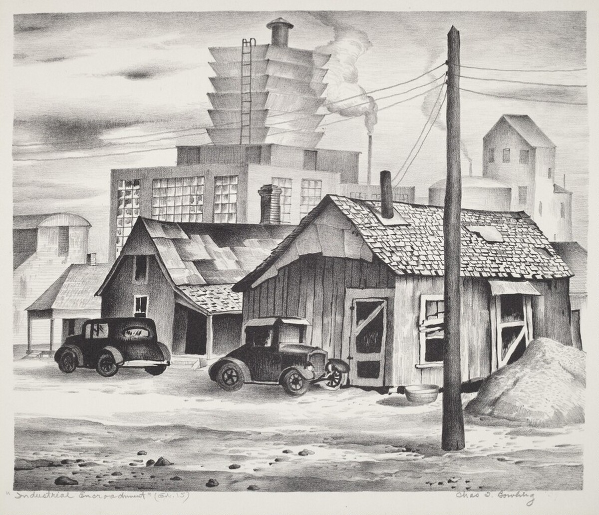 Industrial Encroachment by Charles Bowling