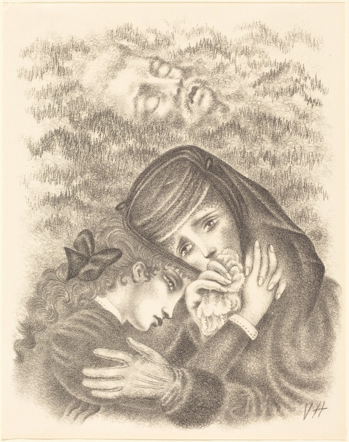 Christine and Rose by Valentine Hugo