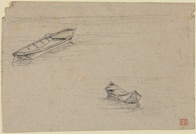 Two Boats for "L'Abside de Notre-Dame de Paris"