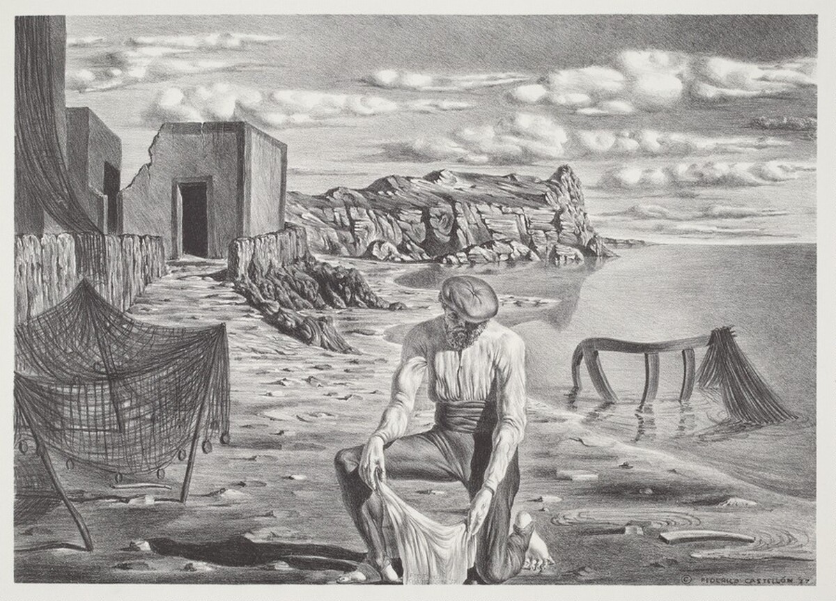 Landscape in Spain by Federico Castellón