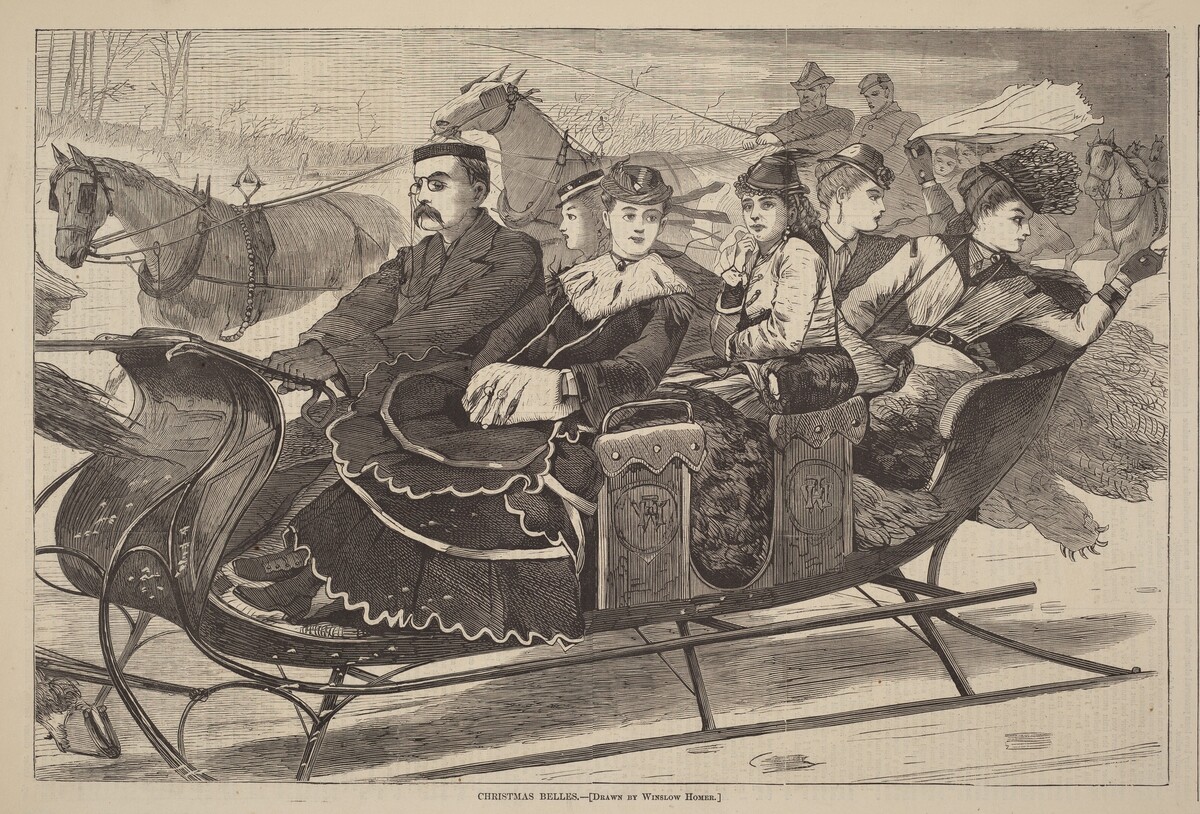 Christmas Belles by after Winslow Homer