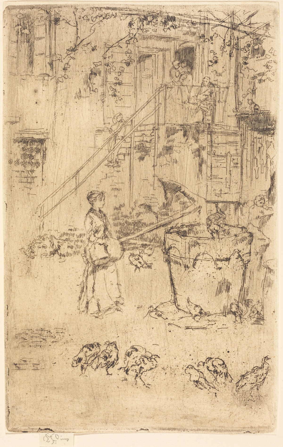 Turkeys by James McNeill Whistler