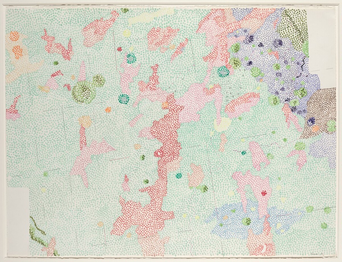 Maestlin G Region of the Moon by Nancy Graves
