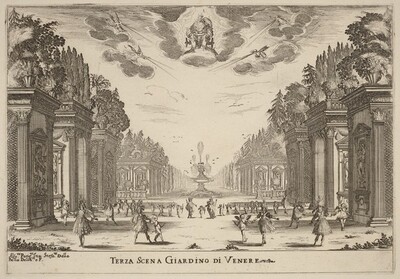 Terza Scena Giardins di Venere