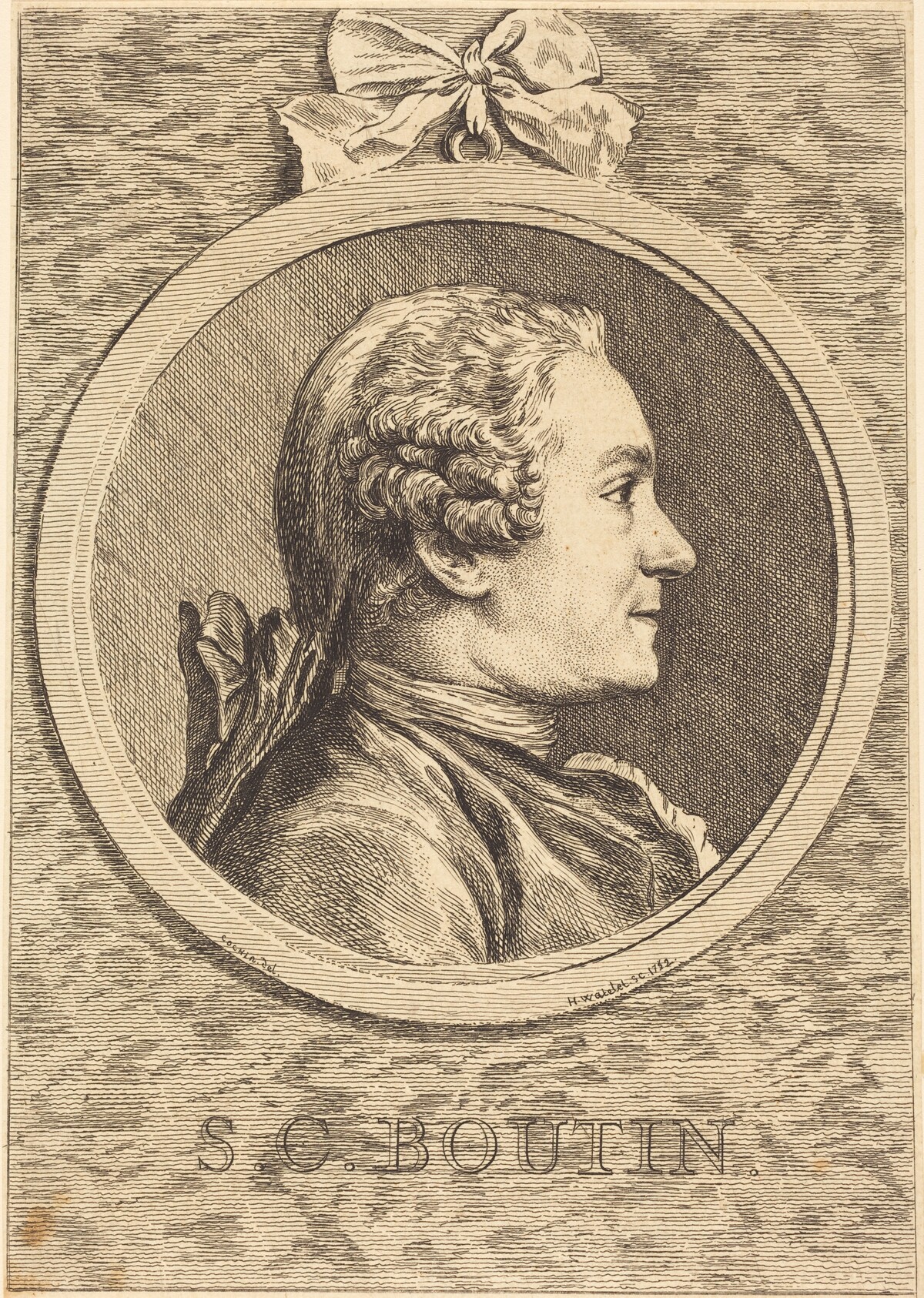 S.C. Boutin by Claude Henri Watelet after Charles-Nicolas Cochin II
