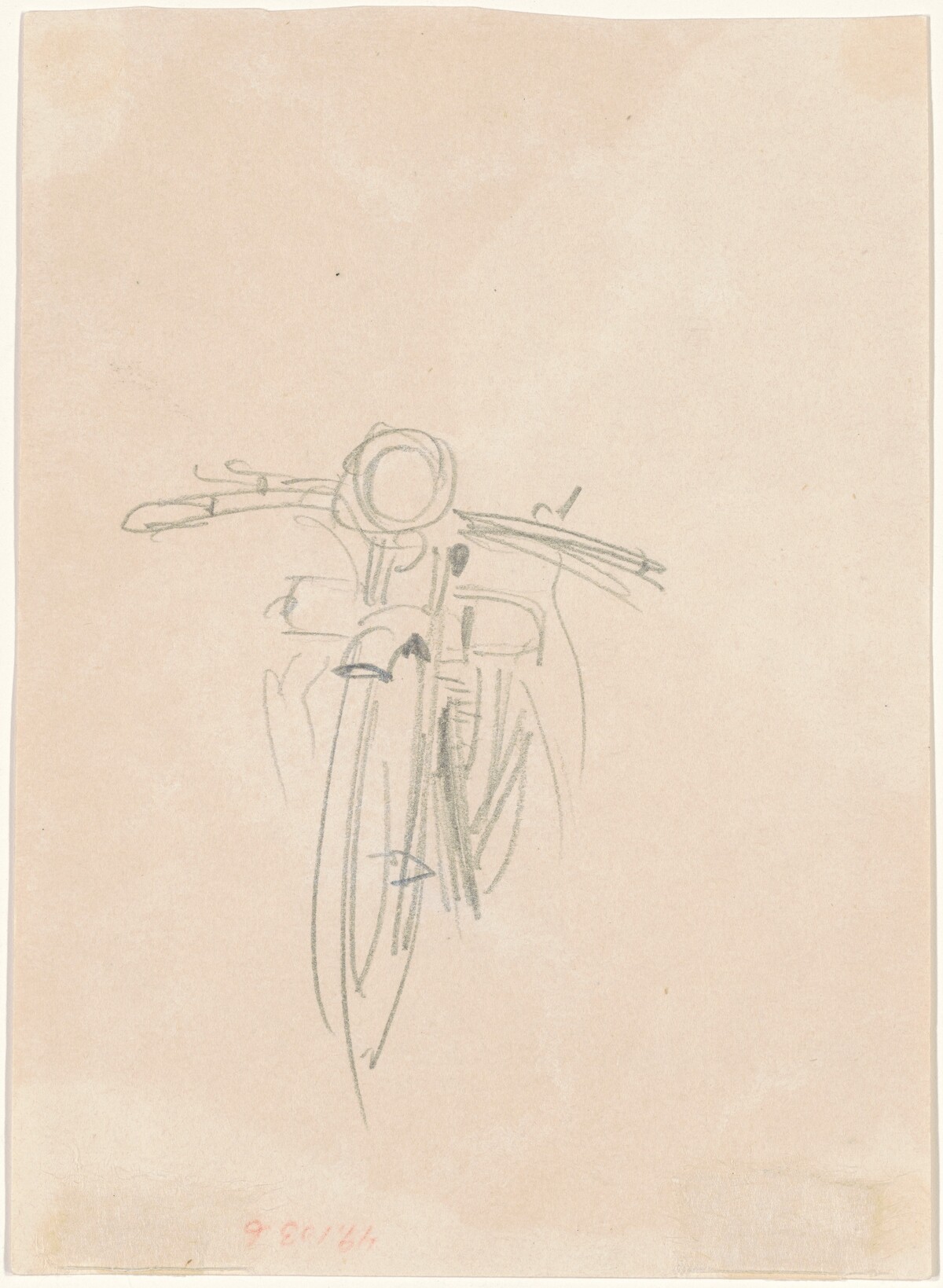 Motorcycle [verso] by John Singer Sargent