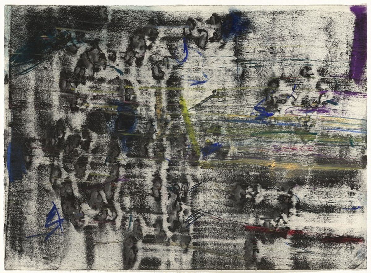 Cut Acrylic Series #3 by Jack Whitten