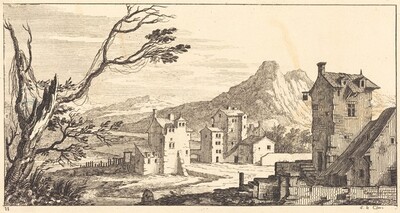 Landscape with Houses