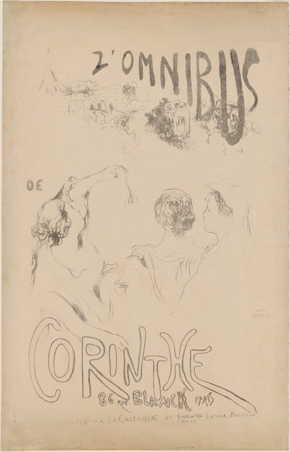 Supplement to "L'Omnibus de Corinthe" by Marc Mouclier