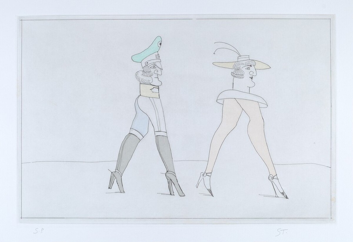 Legs by Saul Steinberg