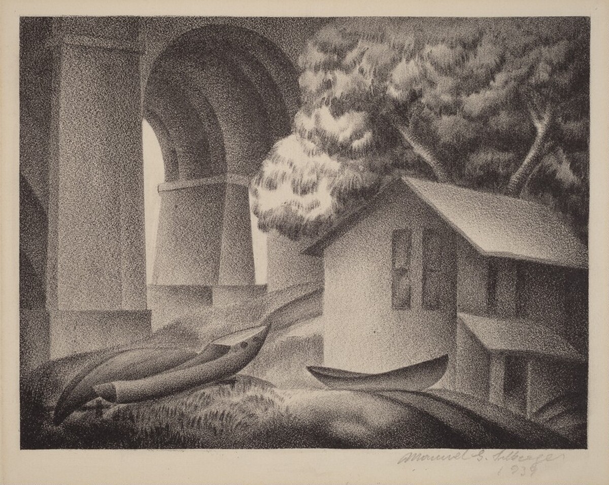 The Bridge by Manuel G. Silberger