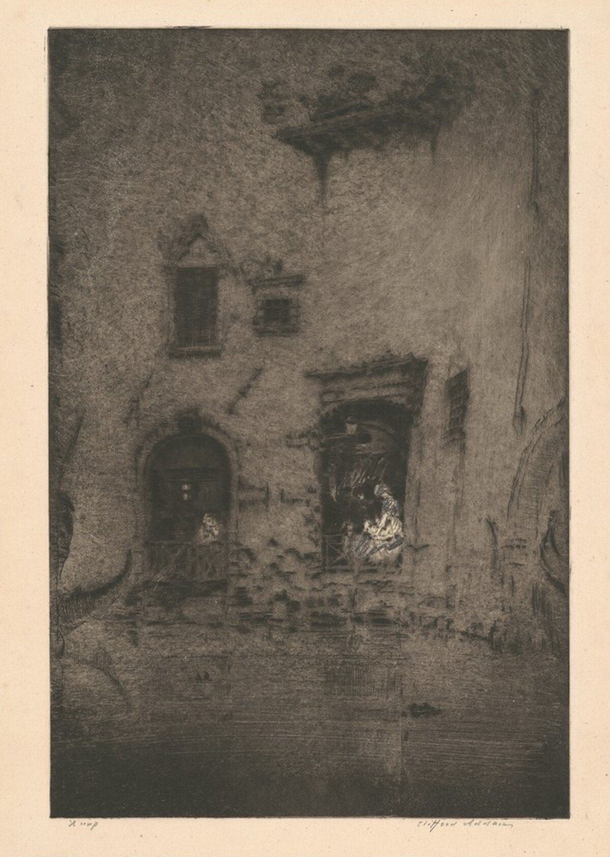 Obscure Turning, Venice by Clifford Addams