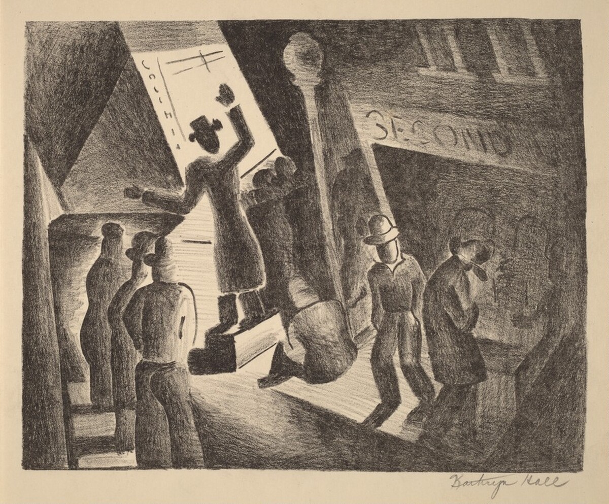 Untitled (Soap Box Orator) by Unknown