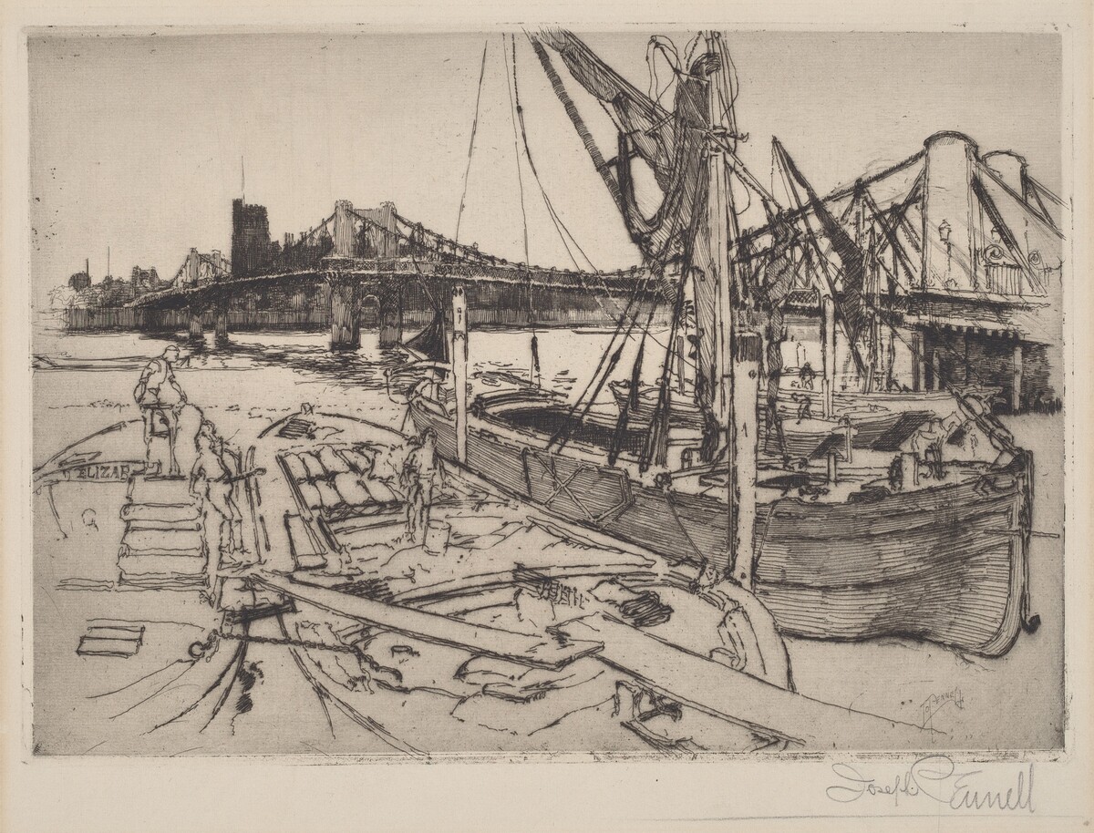 Chelsea, No.II by Joseph Pennell