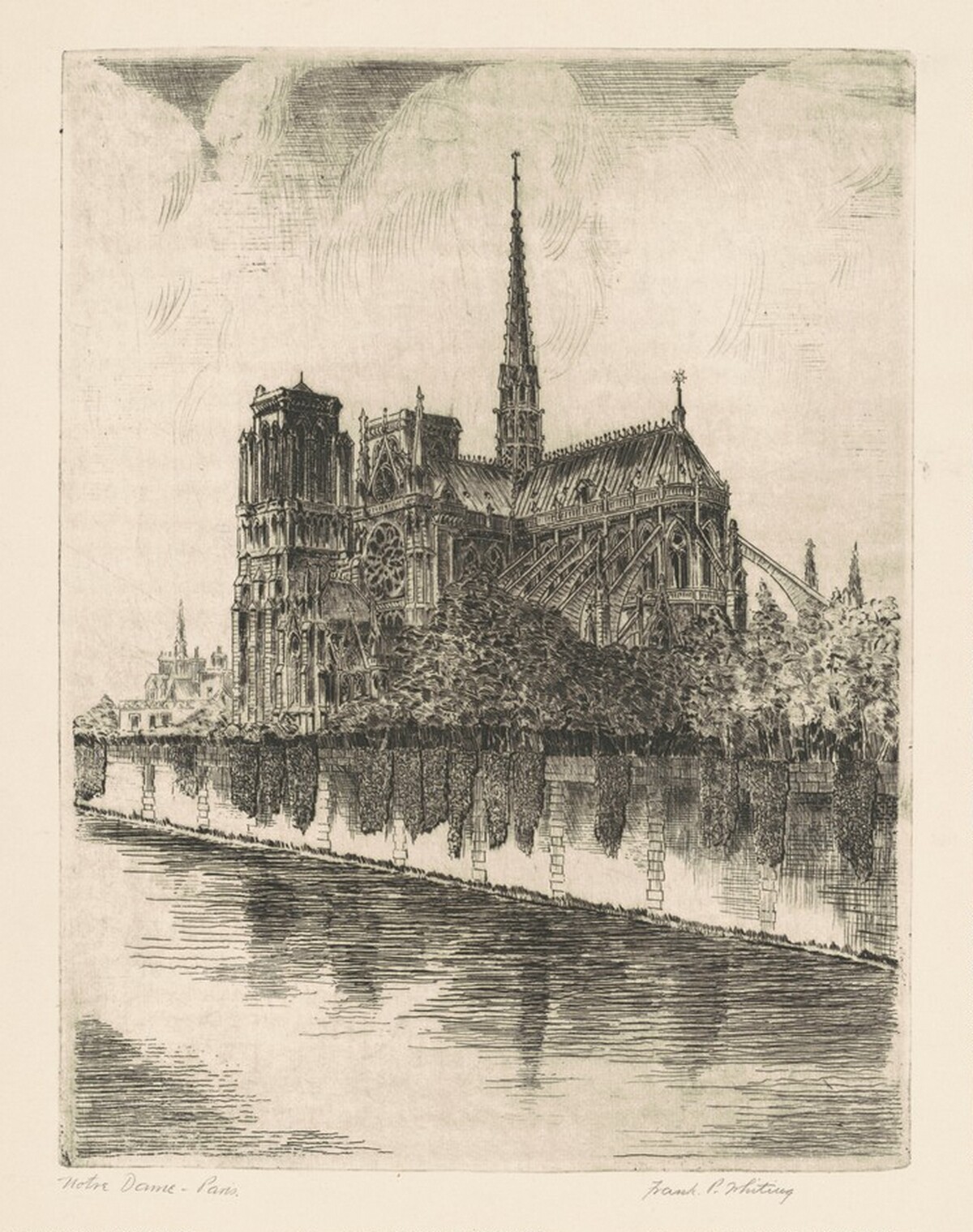 Notre Dame—Paris by Frank P. Whiting