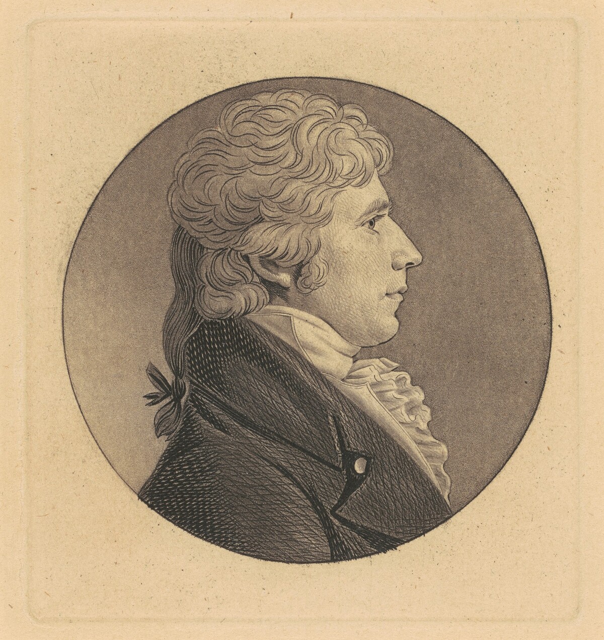 James Campbell by Charles B. J. Fevret de Saint Mémin