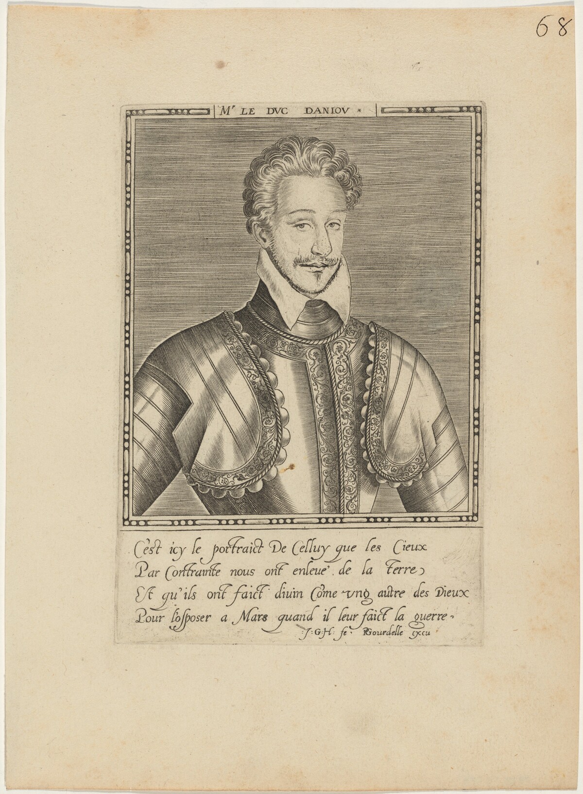 Henry III, King of France, When Duc d'Anjou by Unknown Artist