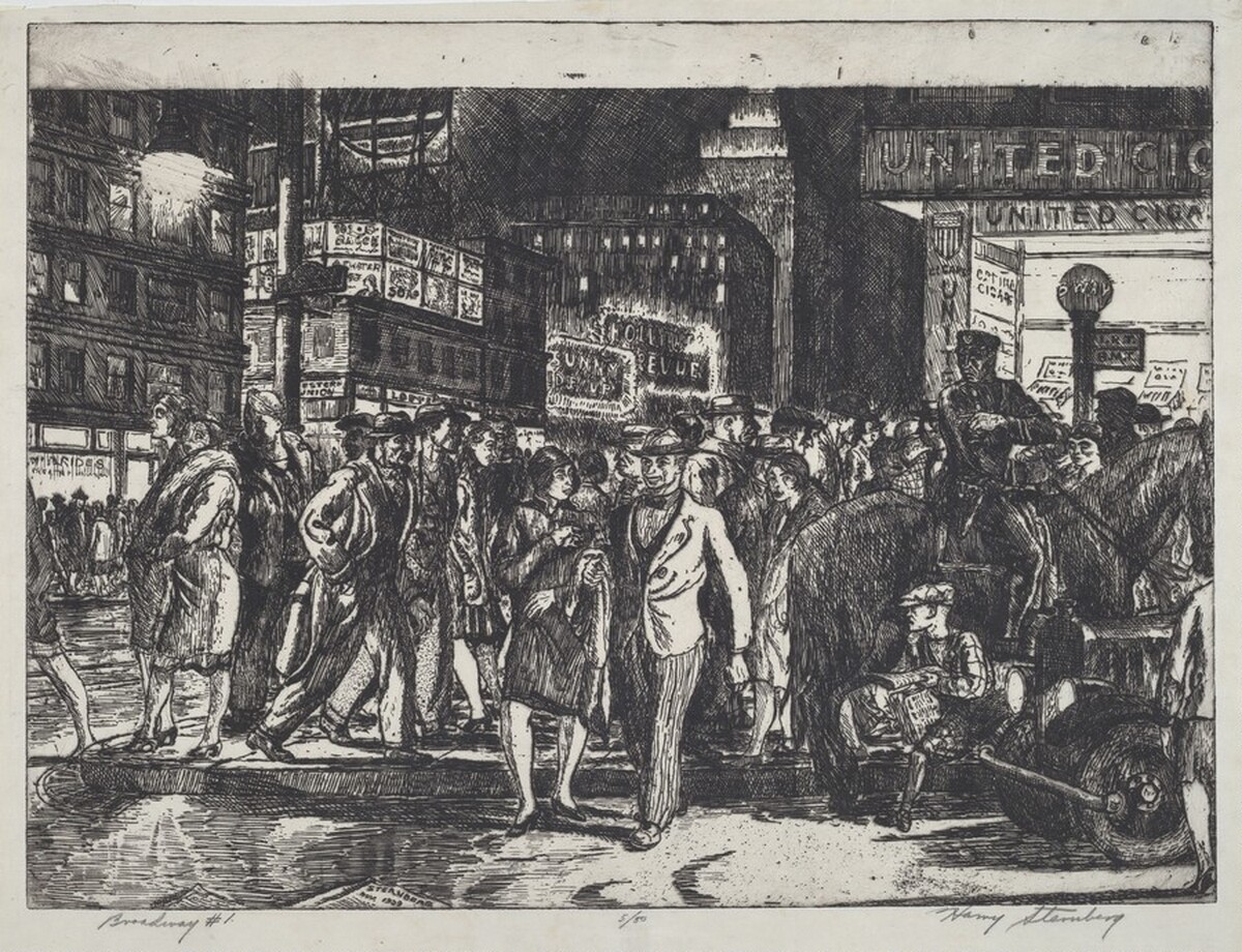 Broadway #1 by Harry Sternberg