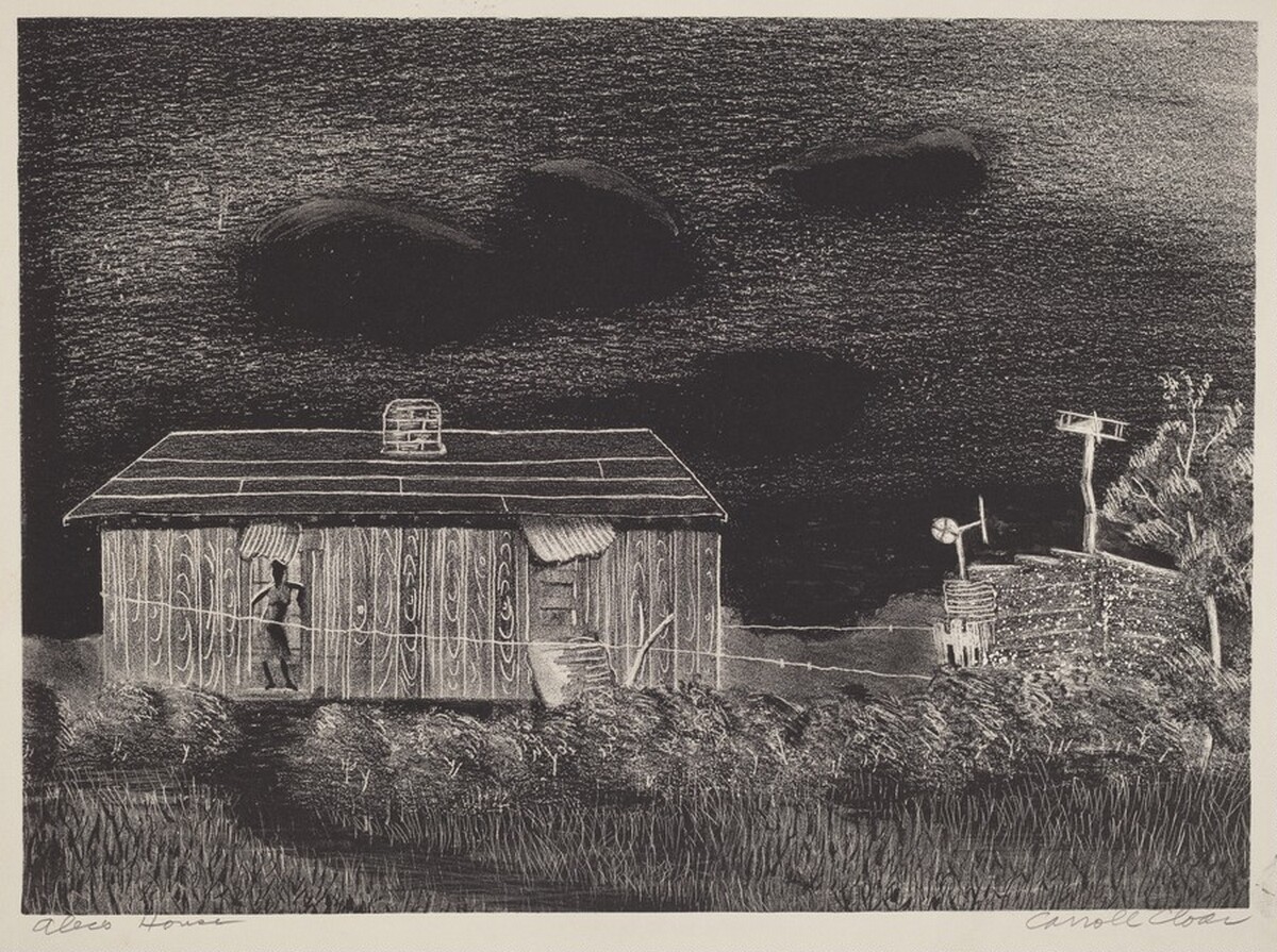 Alec's House by Carroll Cloar