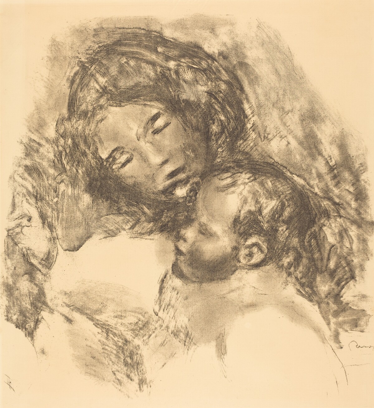 Maternity (Maternite) by Auguste Renoir
