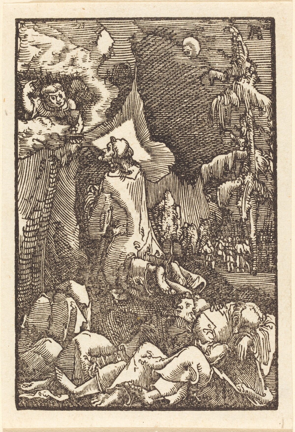 Christ on the Mount of Olives by Albrecht Altdorfer