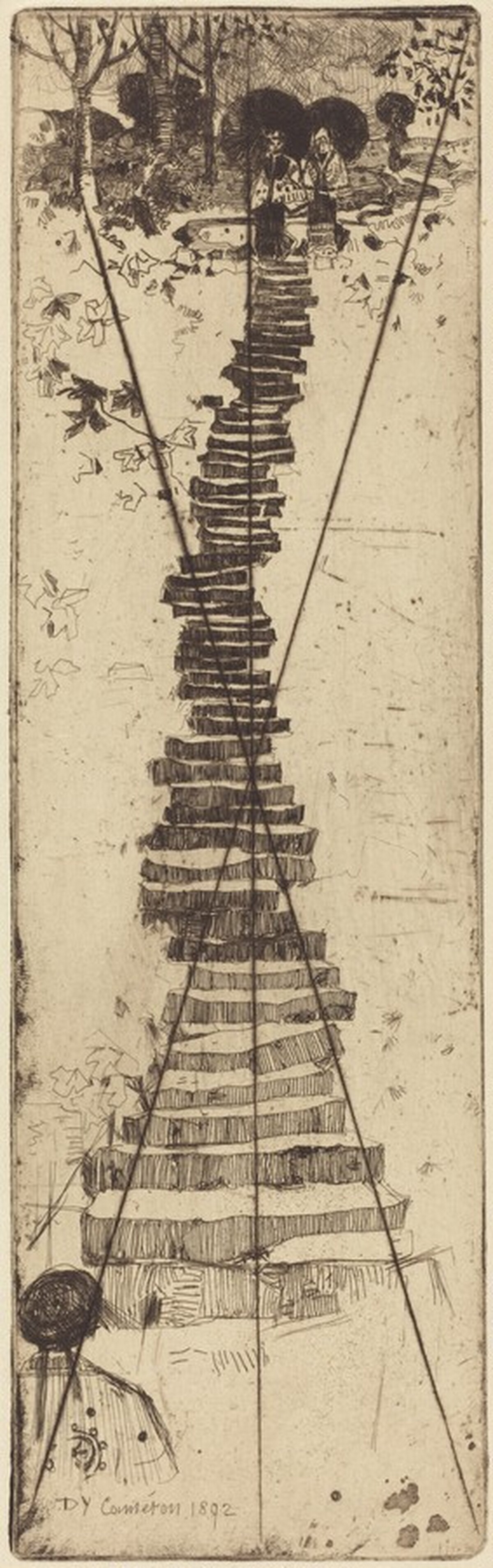 The Steps by David Young Cameron