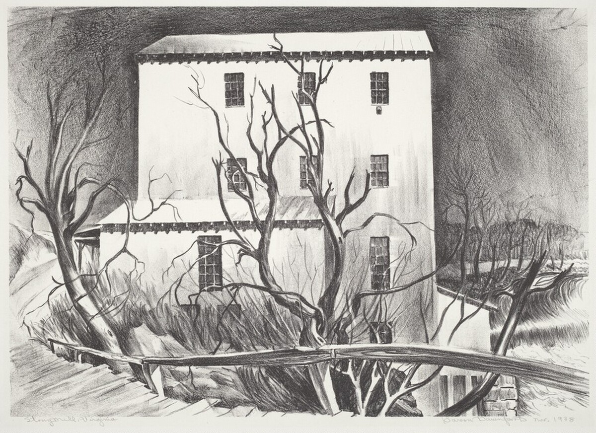 Stony Mill, Virginia by Carson Sutherlin Davenport