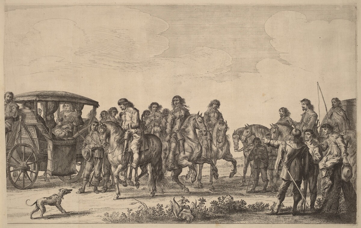 Entry of Marie de Medici into Amsterdam [plate 6 of 6] by Pieter Nolpe after Jan Martsen
