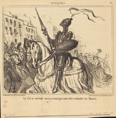 Le Cid se mettant aussi en campagne...