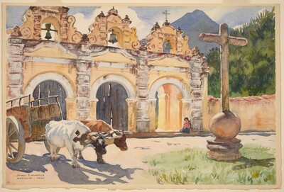 Agua from El Calvario, Antigua, Guatemala