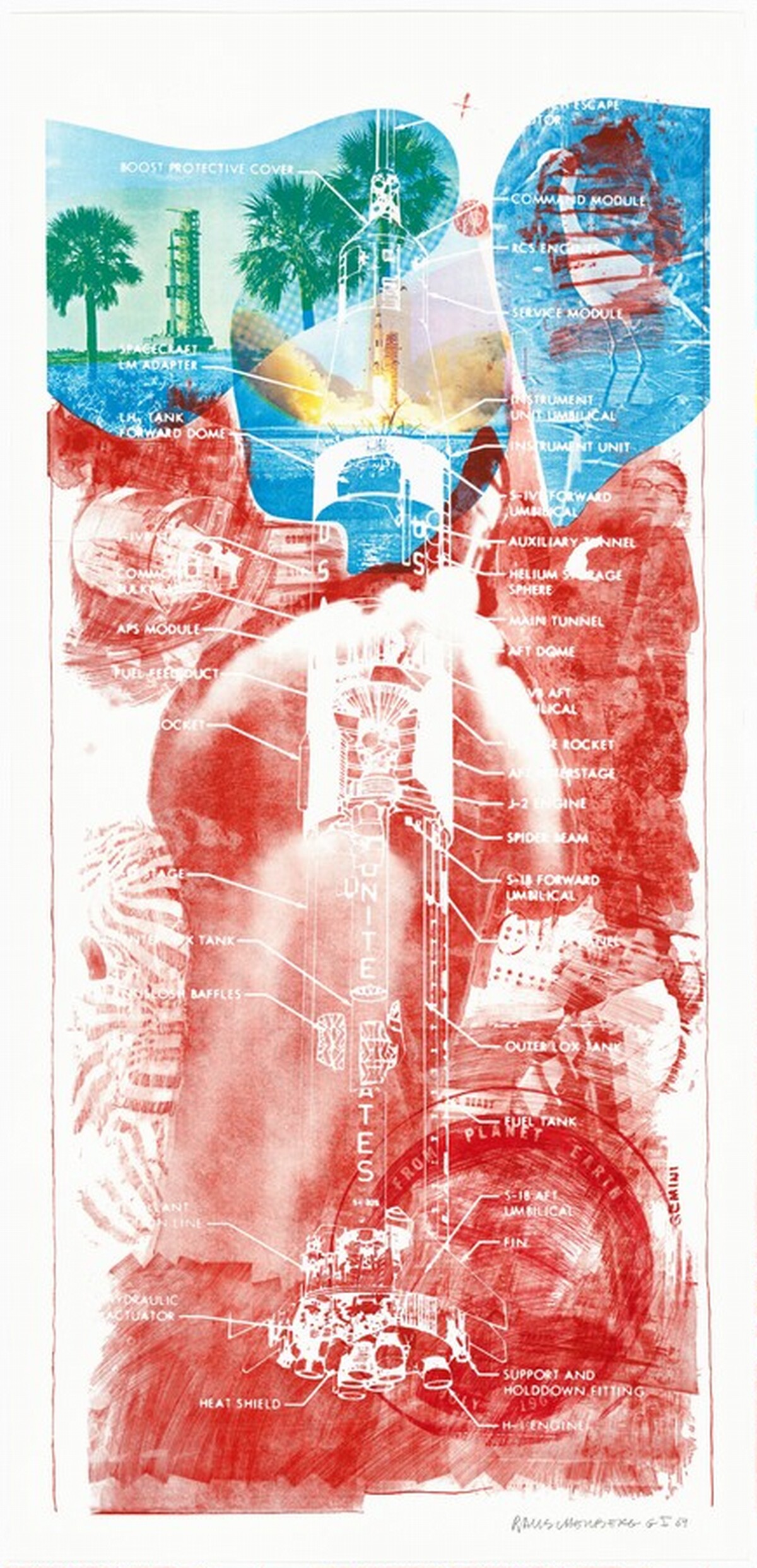 Sky Garden by Robert Rauschenberg