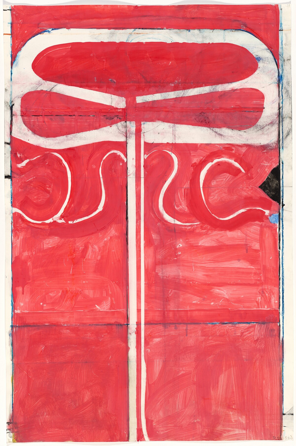 Untitled (from Club/Spade Group 1981-82) by Richard Diebenkorn