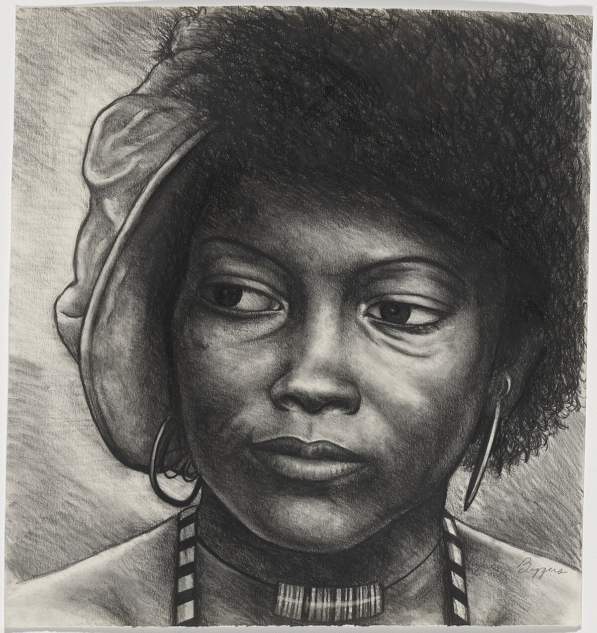 Untitled (Woman) by John Thomas Biggers