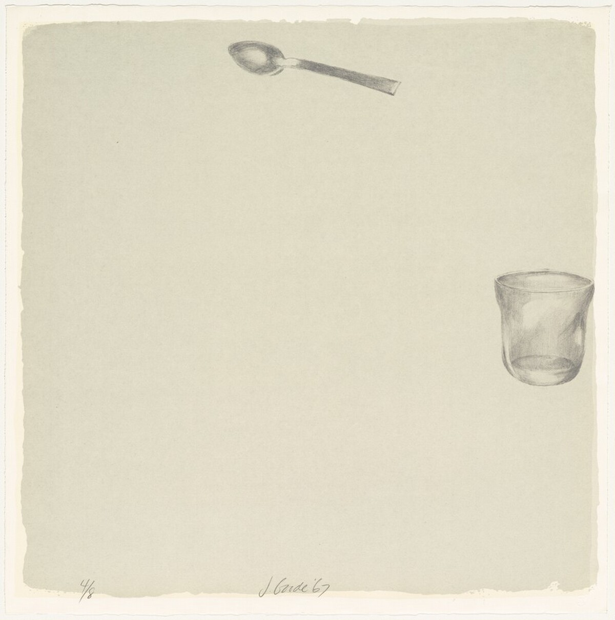 Spoon Upper Middle—Glass Middle Right by Joe Goode