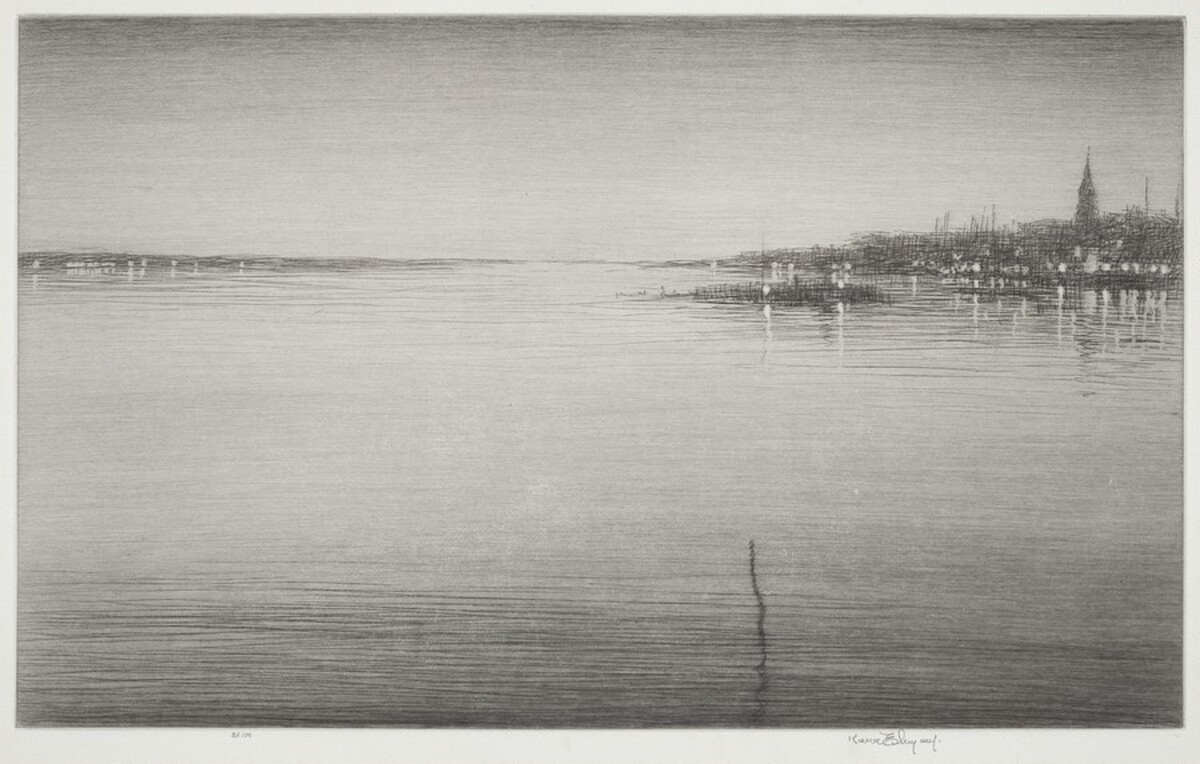 Evening by Kerr Eby