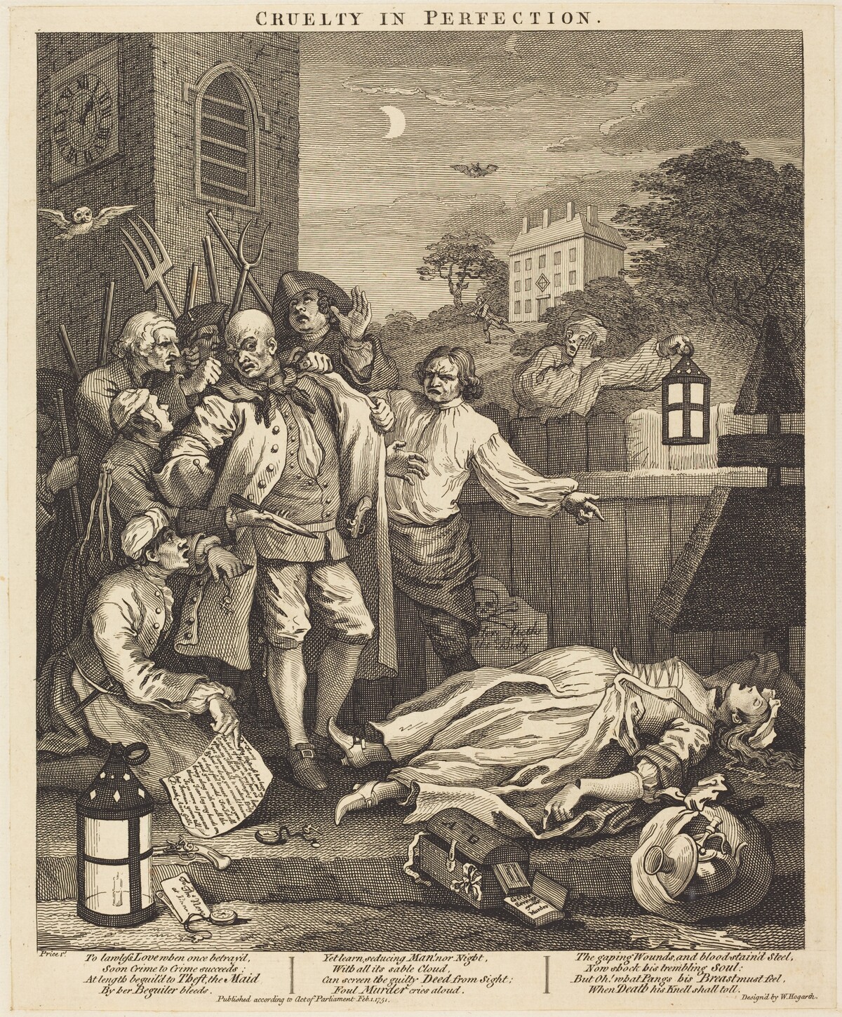 Cruelty in Perfection by William Hogarth