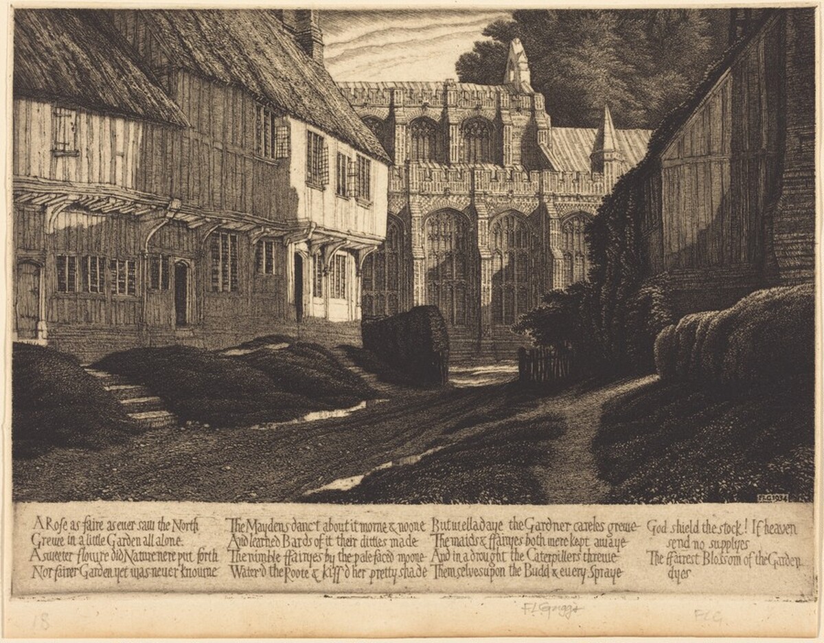 Memory of Clavering by F.L. Griggs