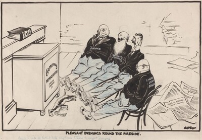 Pleasant Evenings Round the Fireside