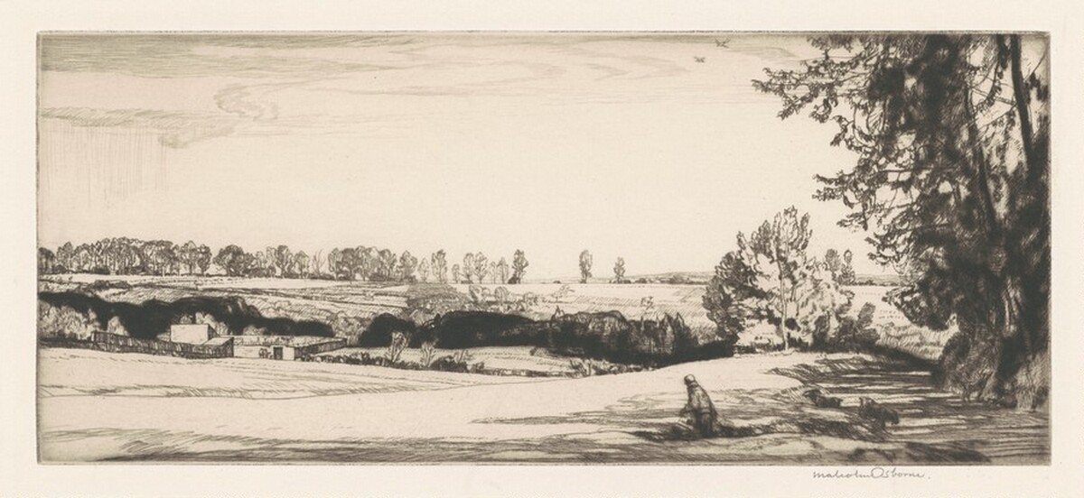 The Valley Farm, Semur by Malcolm Osborne