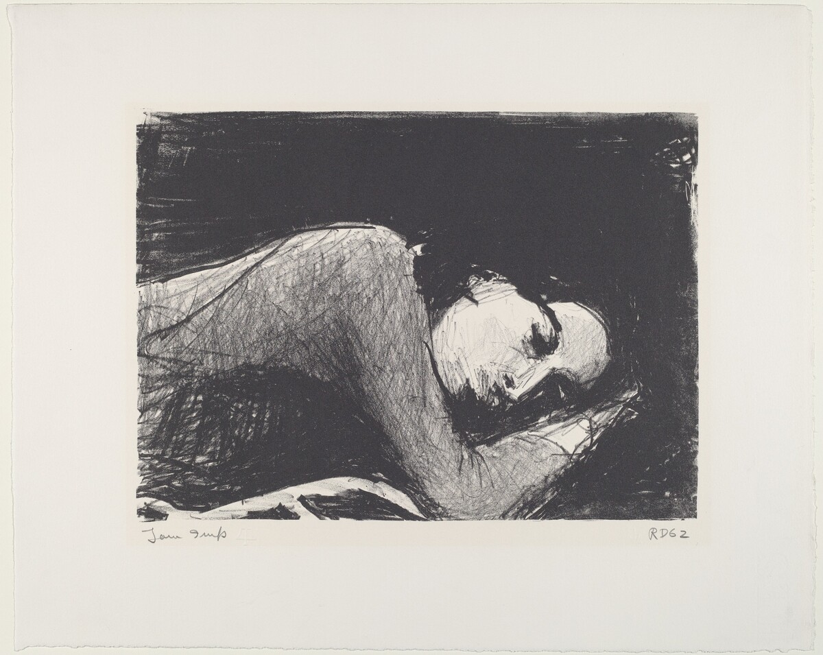 Sleeping Girl by Richard Diebenkorn