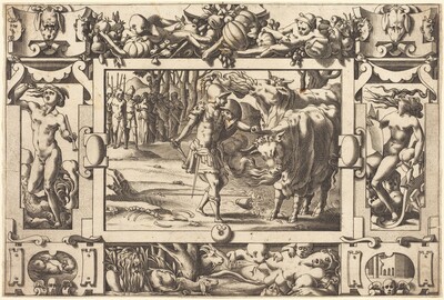 Jason Tames the Two Bulls of Mars