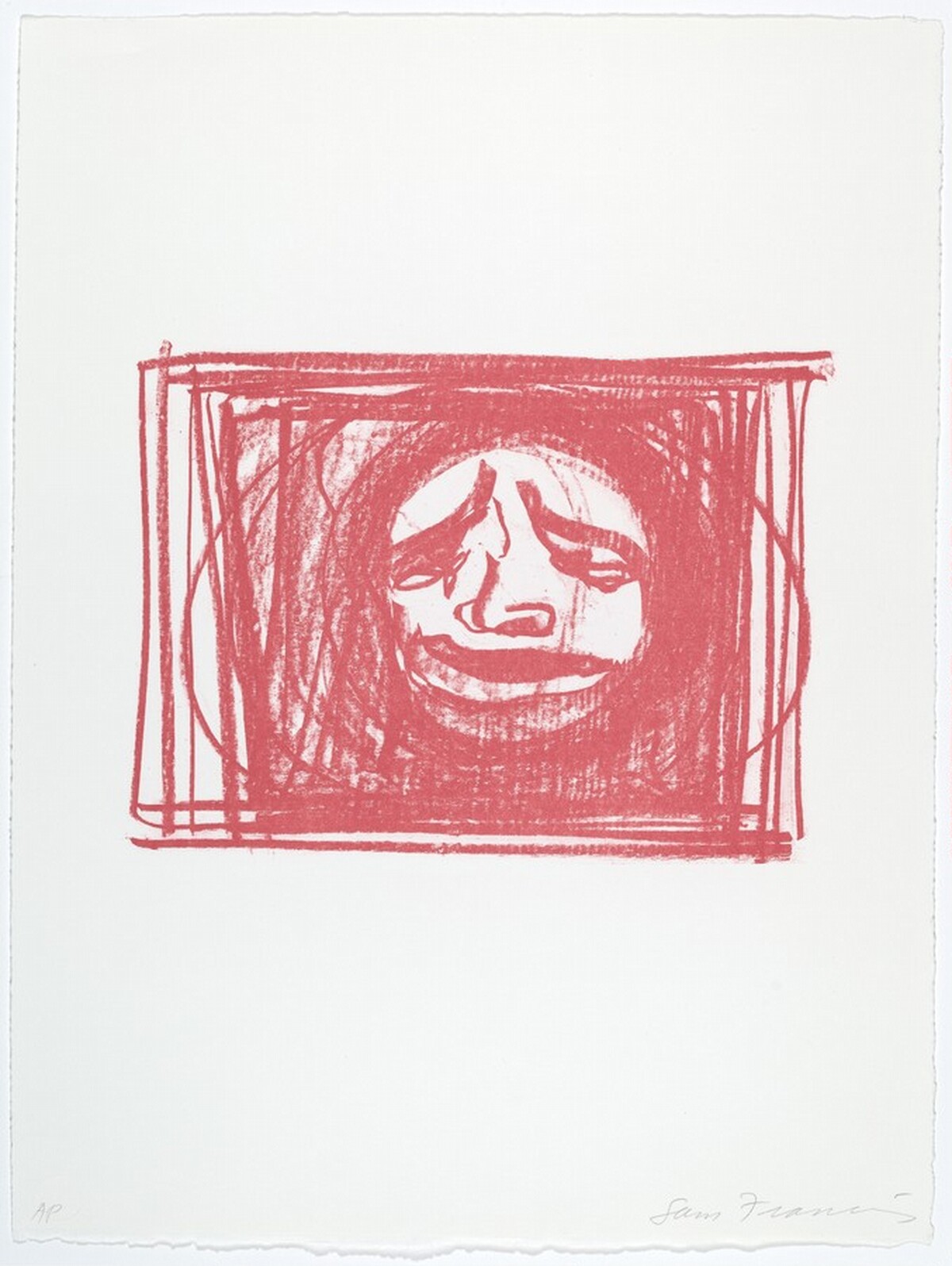 Self-Portrait by Sam Francis