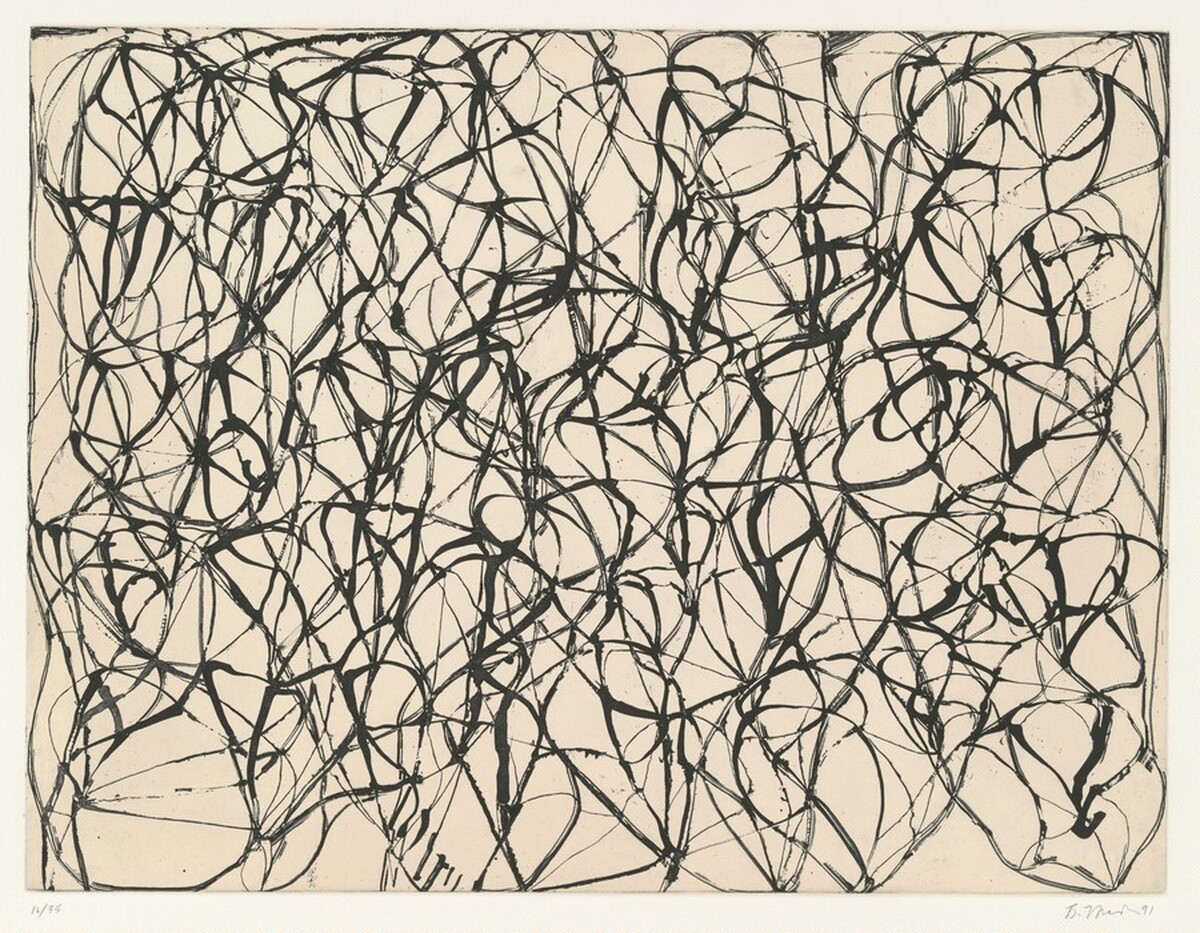 Zen Study 2 by Brice Marden
